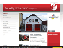 Tablet Screenshot of ff.sallingstadt.net